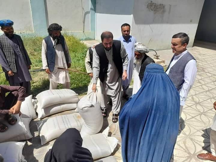 Wheat being distributed to 15,000 drought-hit families