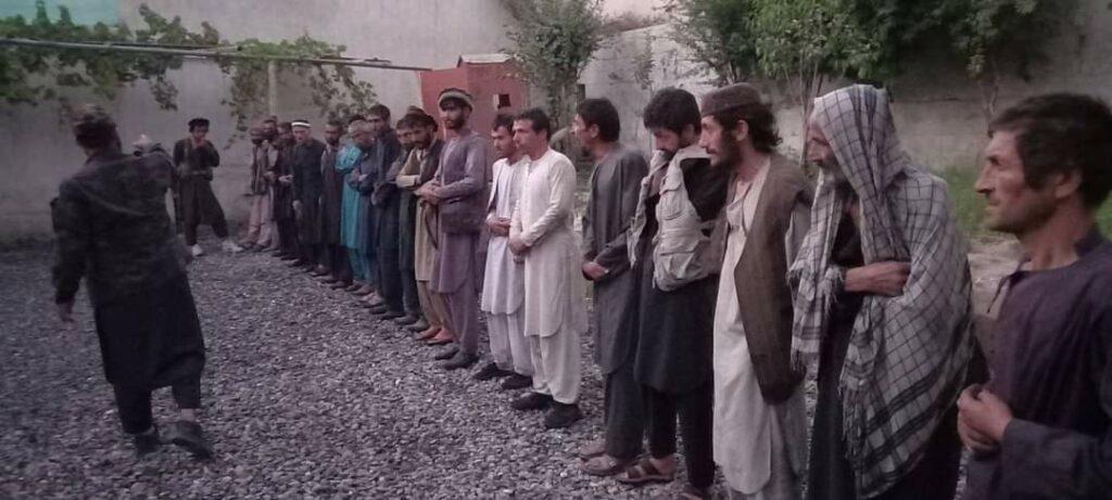 کمپاین جمع آوری معتادین  در شهر فیض آباد آغاز شد