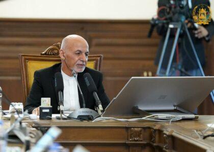 د ولسمشرغني په مشرۍ په الکترونیکي بڼه د کابینې لومړۍ غونډ ترسره شوه