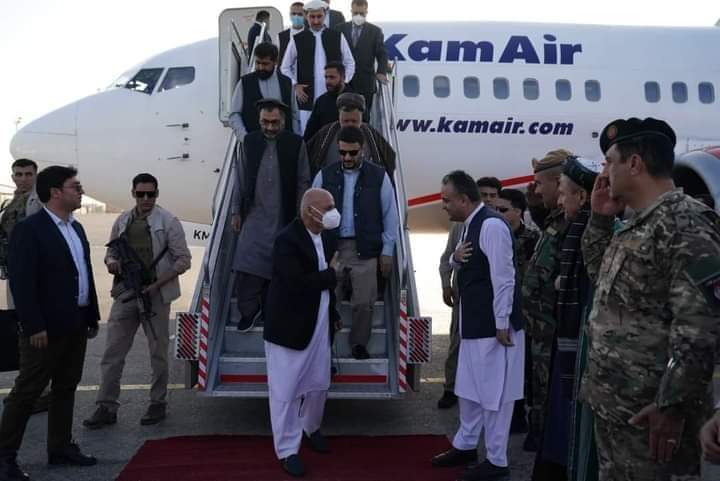 Ghani in Balkh capital to review security in north  