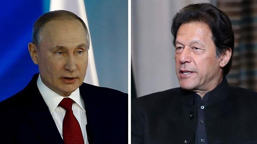 Khan, Putin vow joint efforts for peace in Afghanistan