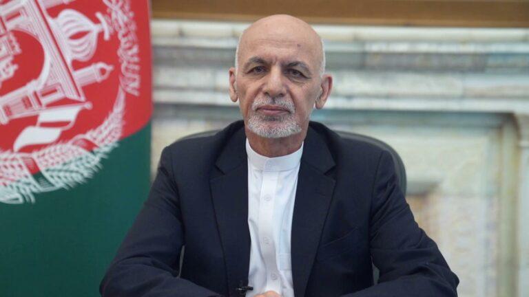President Ghani leaves Kabul for abroad