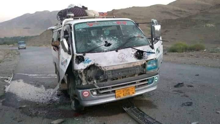 5 civilians killed in Maidan Wardak mini bus attack