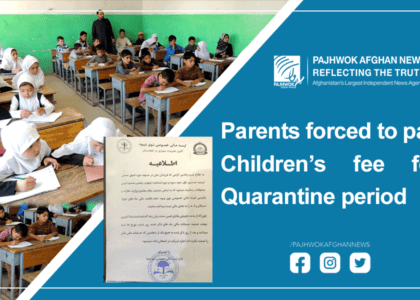 Parents forced to pay children’s fee for quarantine period