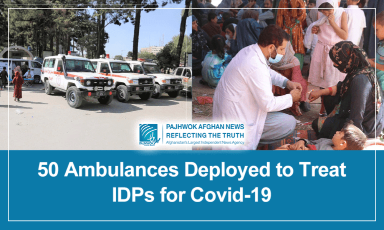 50 ambulances deployed to treat IDPs for Covid-19