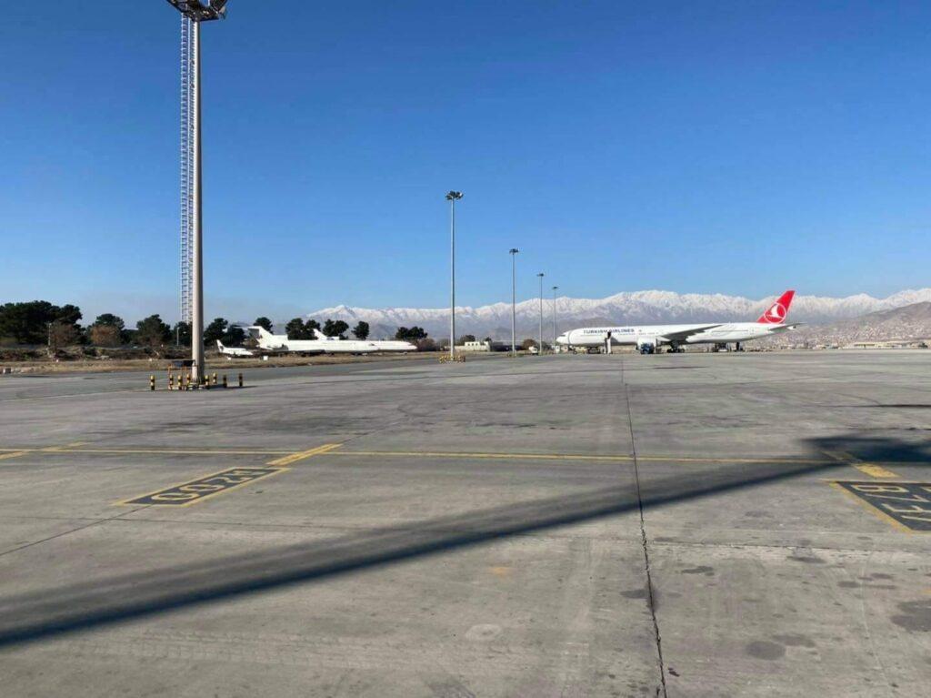 میدان هوایی کابل از طرف روز به پروازهای داخلی و خارجی آماده شد
