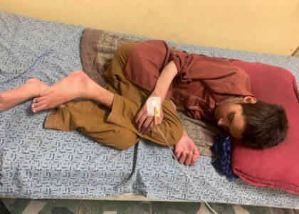 Paktika boy develops mental illness after caught in war