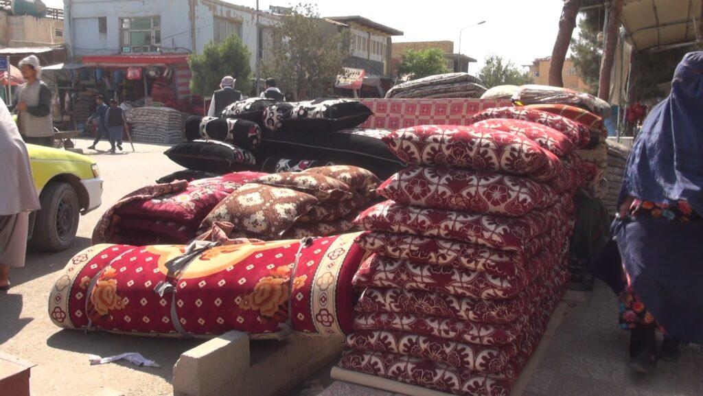 Some Balkh residents sell household items to fight poverty
