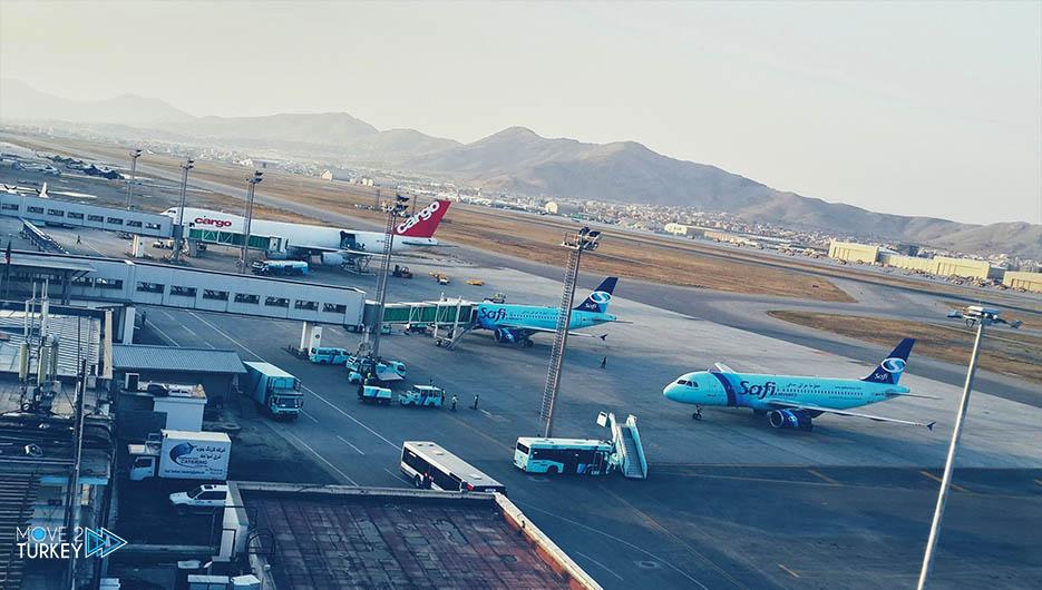 پروازهای تجارتی از میدان هوایی بین المللی کابل آغاز شد