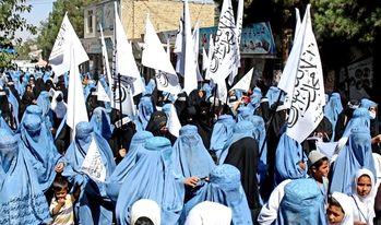 Faryab seminaries students rally in support of Taliban