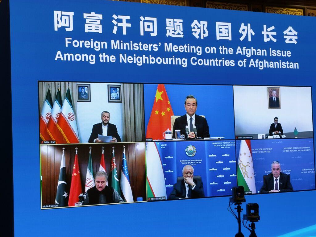 6-nation FMs discuss prevention of humanitarian crisis in Afghanistan