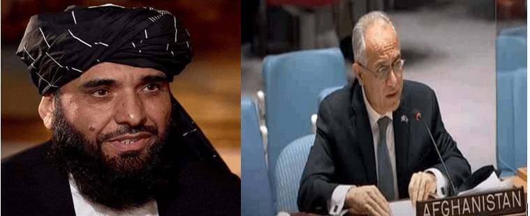 اسحق زی از سخنرانی در نشست سازمان ملل خودداری کرد و شاهین خود را نماینده افغانستان معرفی کرده است