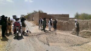 Roads measuring 152km being repaired in Uruzgan