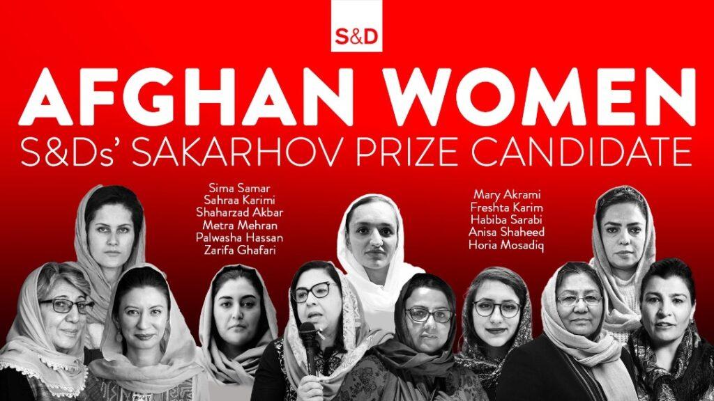 EU parliament picks 11 Afghan women for 2021 Sakharove Prize