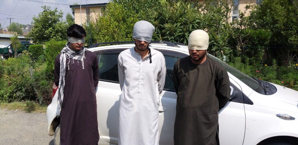 Taliban detain 3 car-lifters in Khost