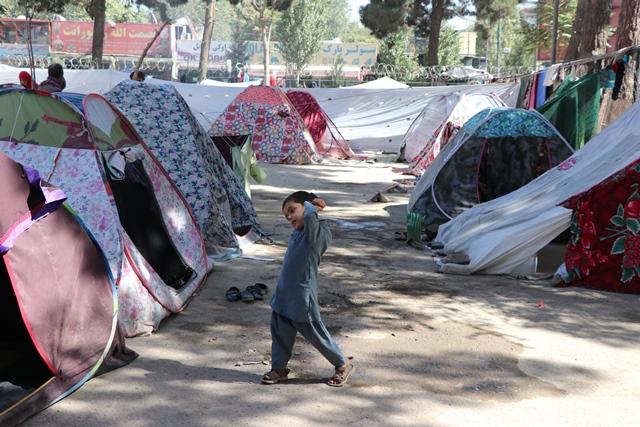 Kabul’s Shahr-i-Naw Park turns into abode for IDPs