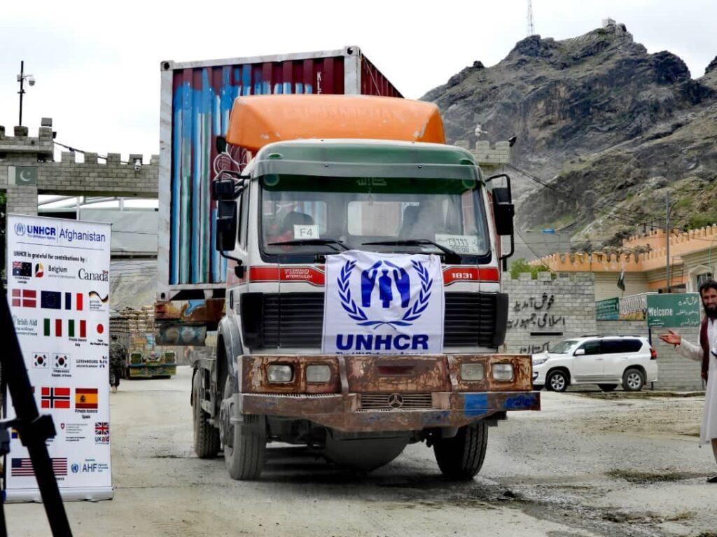 له بېځایه شوو سره د ملګرو ملتونو مرستې د تورخم له لارې ننګرهار ته را ورسېدې