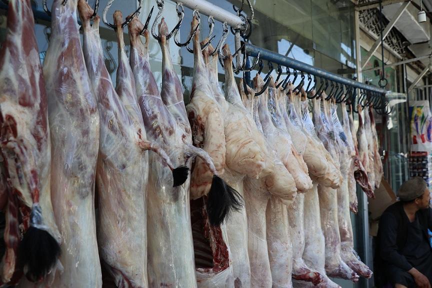 فروش گوشت در شهر کابل پنجاه درصد کاهش یافته است