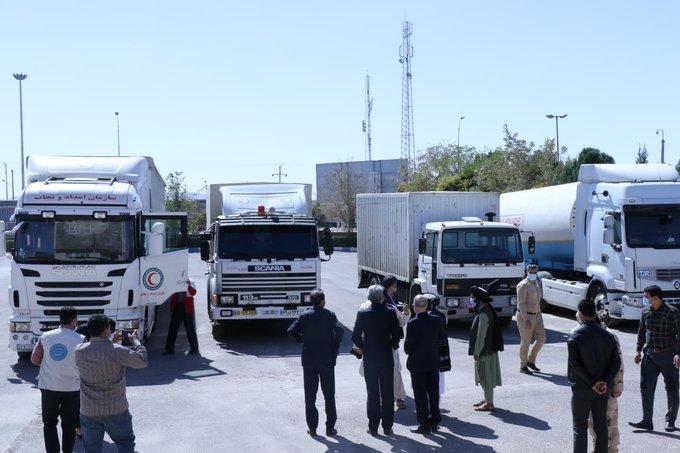 Iran’s 4th shipment of humanitarian aid reaches Herat