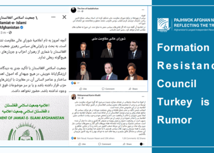 Formation of resistance council in Turkey is a rumor