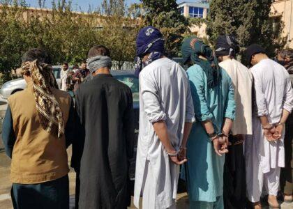 10 crime suspects detained in Khost