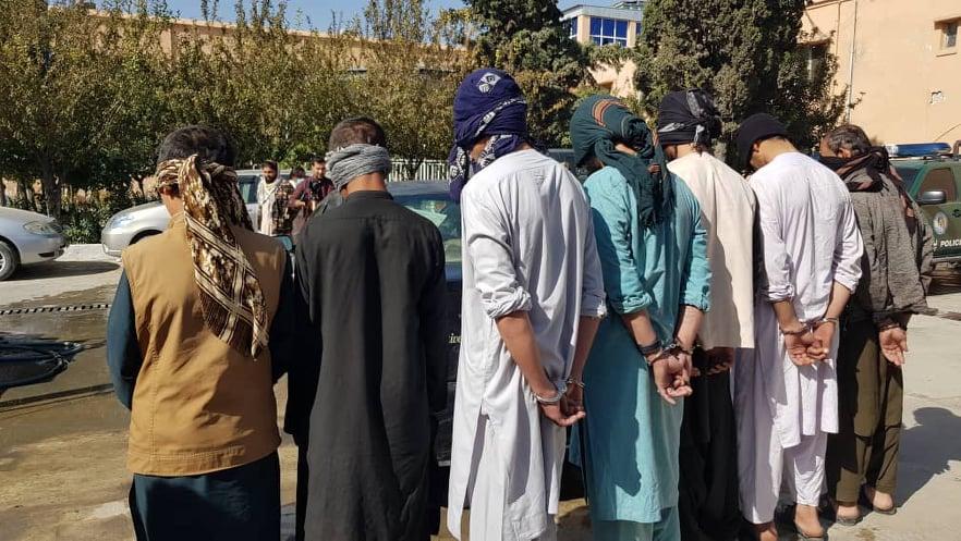 10 crime suspects detained in Khost