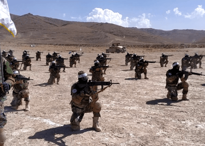 First Taliban-trained army unit graduates in Paktia