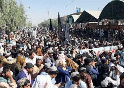 Pakistan’s travel restrictions spark protest in Chaman