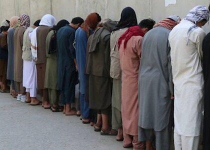 56 crime suspects arrested in Kabul