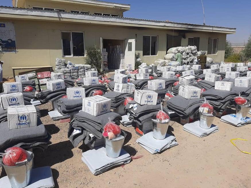 په هلمند کې له ۵۰۵ جګړه ځپلو کورنیو سره مرسته وشوه