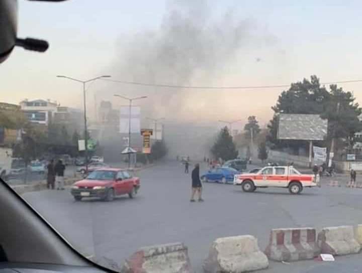 Explosion hits vehicle in Kabul, no casualties