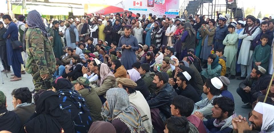 Protesters in Khost urge world to unfreeze Afghanistan assets