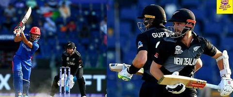 New Zealand beats Afghanistan by 8 wickets