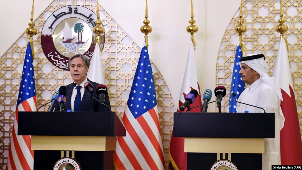 امریکا: قطر در سفارت خود در کابل بخش مفاد امریکا را گشایش می دهد
