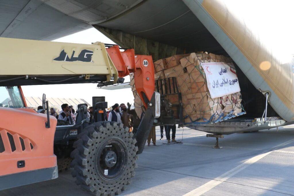 Iranian plane carrying aid lands at Jalalabad airport