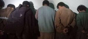7 dacoits arrested in Bamyan province