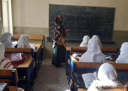 Jubilation at reopening of girls’ schools in Paktia