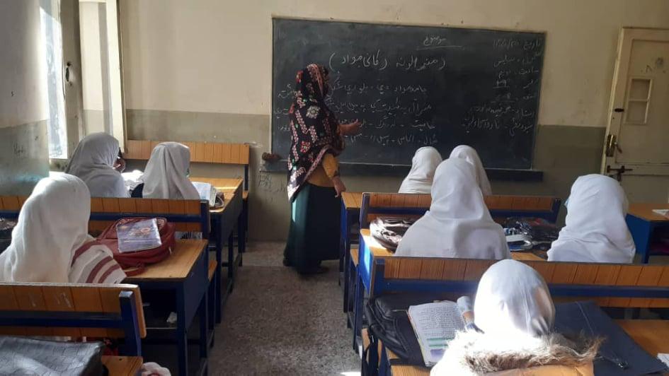 Jubilation at reopening of girls’ schools in Paktia