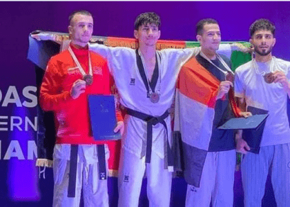 Afghan Taekwondo player Murtaza wins gold medal