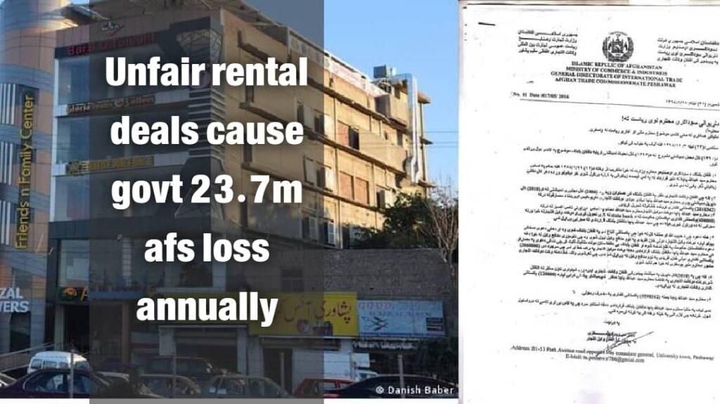 Unfair rental deals cause govt 23.7m afs loss annually