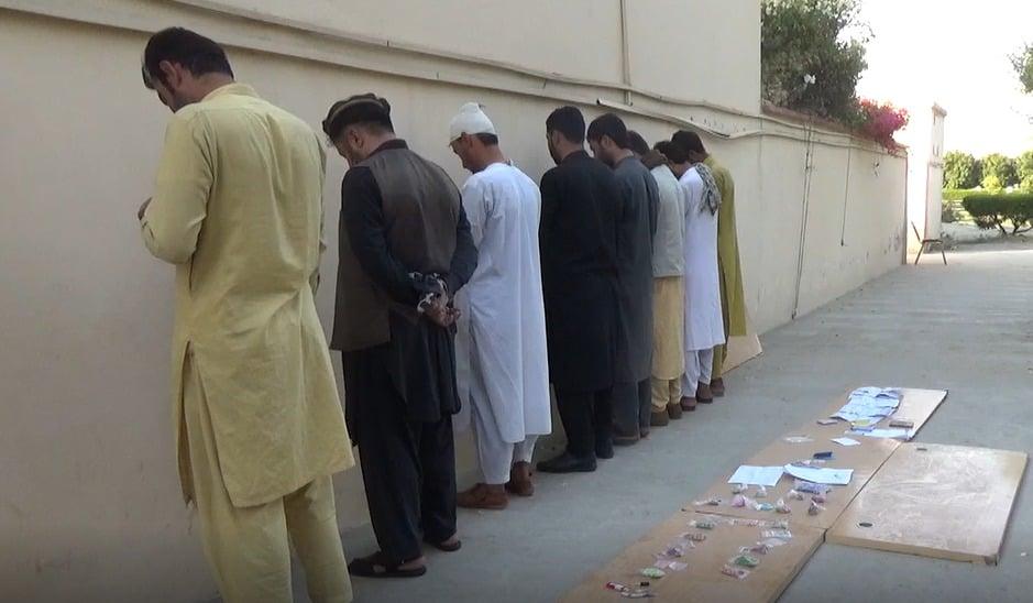 8 crime suspects arrested in Nangarhar