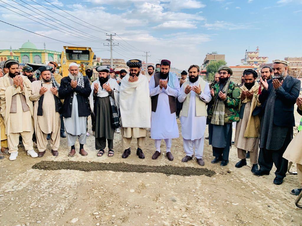 Work on 24m afghanis ring road launched in Khost