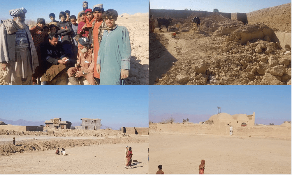 Hope returns to war-devastated village of Farah
