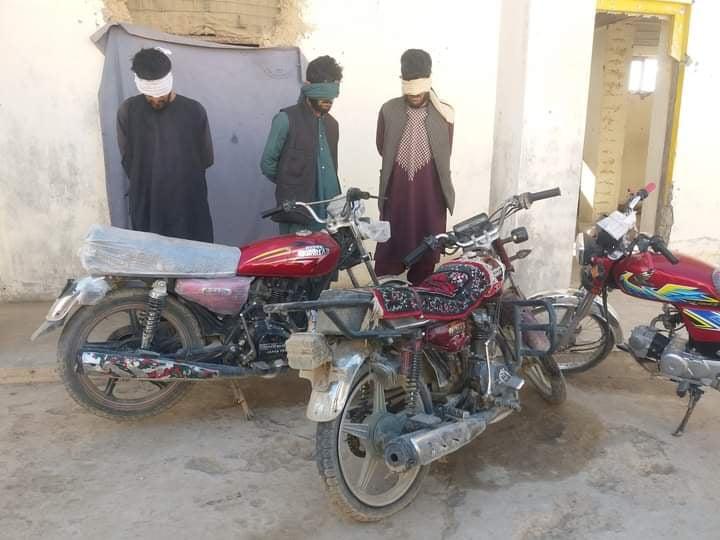 اروزګان کې د غلا او تښتونو په تور څلور کسان نیول شوي