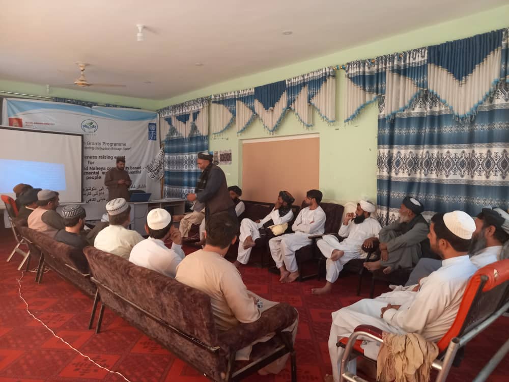 Omeed Organisation thwarts corruption through public awareness schemes