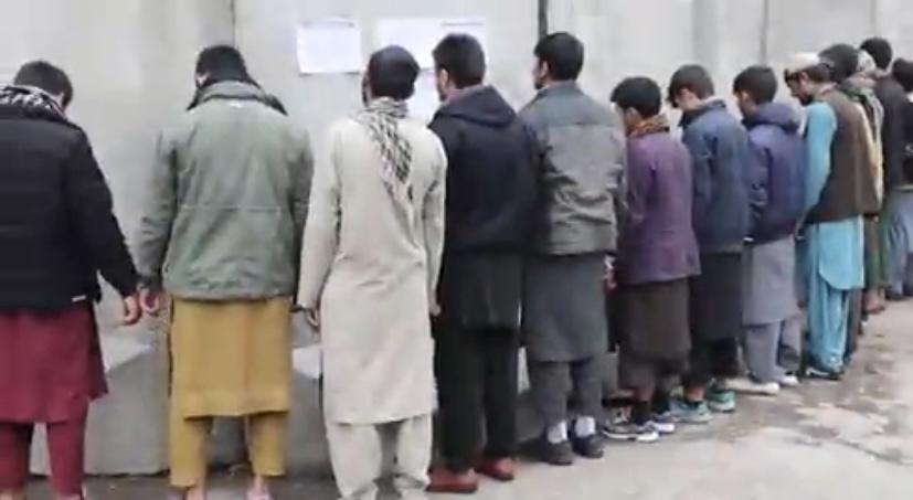 Dozens of crime suspects detained in Kabul