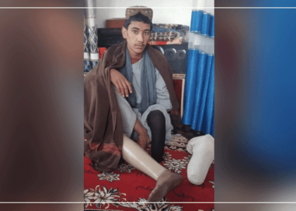 Disabled man from Farah wants all to work for peace