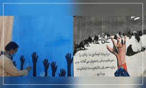 Will continue street art until society gets free of violence: Badghis artist