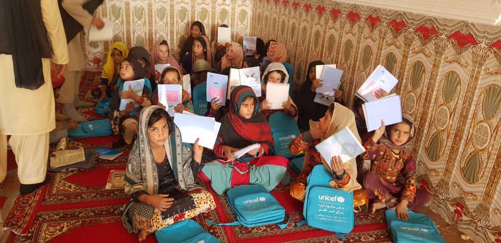 18,000 children in Farah enrolled in education classes