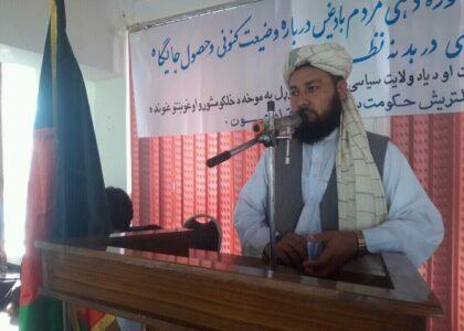 Badghis elder vows to work for dispute resolution